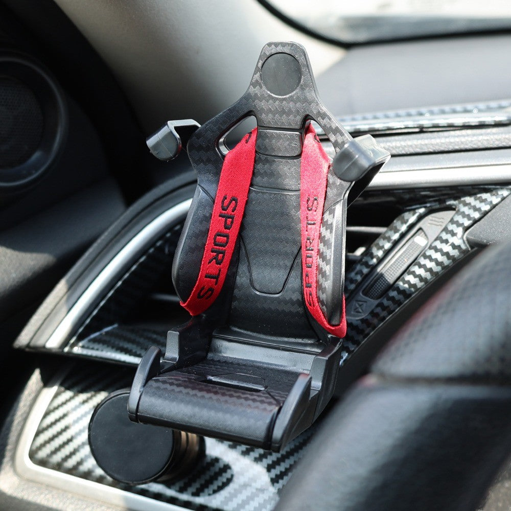 Car Air Vent Phone Holder Mount Universal 360° Rotating ABS Dashboard Navigation Bracket for IPhone Samsung Anti-Shake GPS Clip