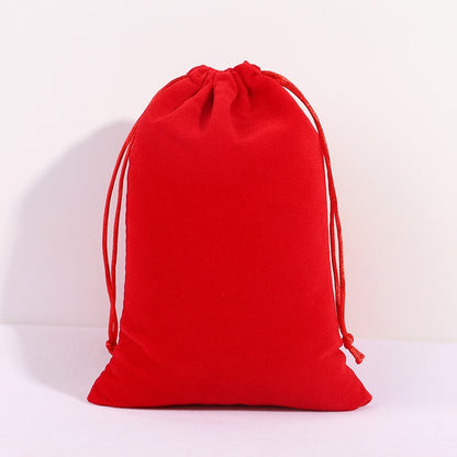10PCS Gift Jewelry Bags 5x7cm,7x9cm Small Drawstring Velvet Bags For Wedding Party