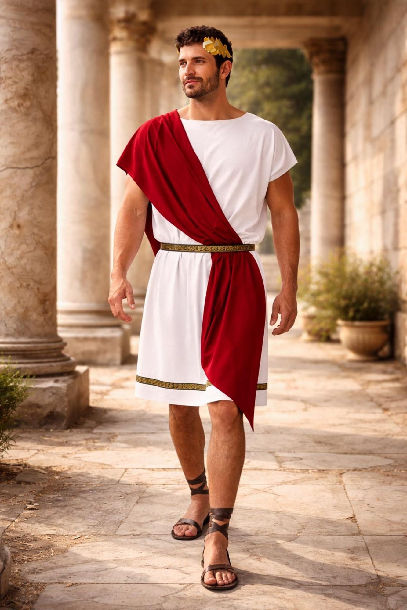 Medieval Men Women Roman Gladiator Costume Adult Ancient Greek Cosplay Halloween Roman Warrior Solider Fancy Dress Carnival