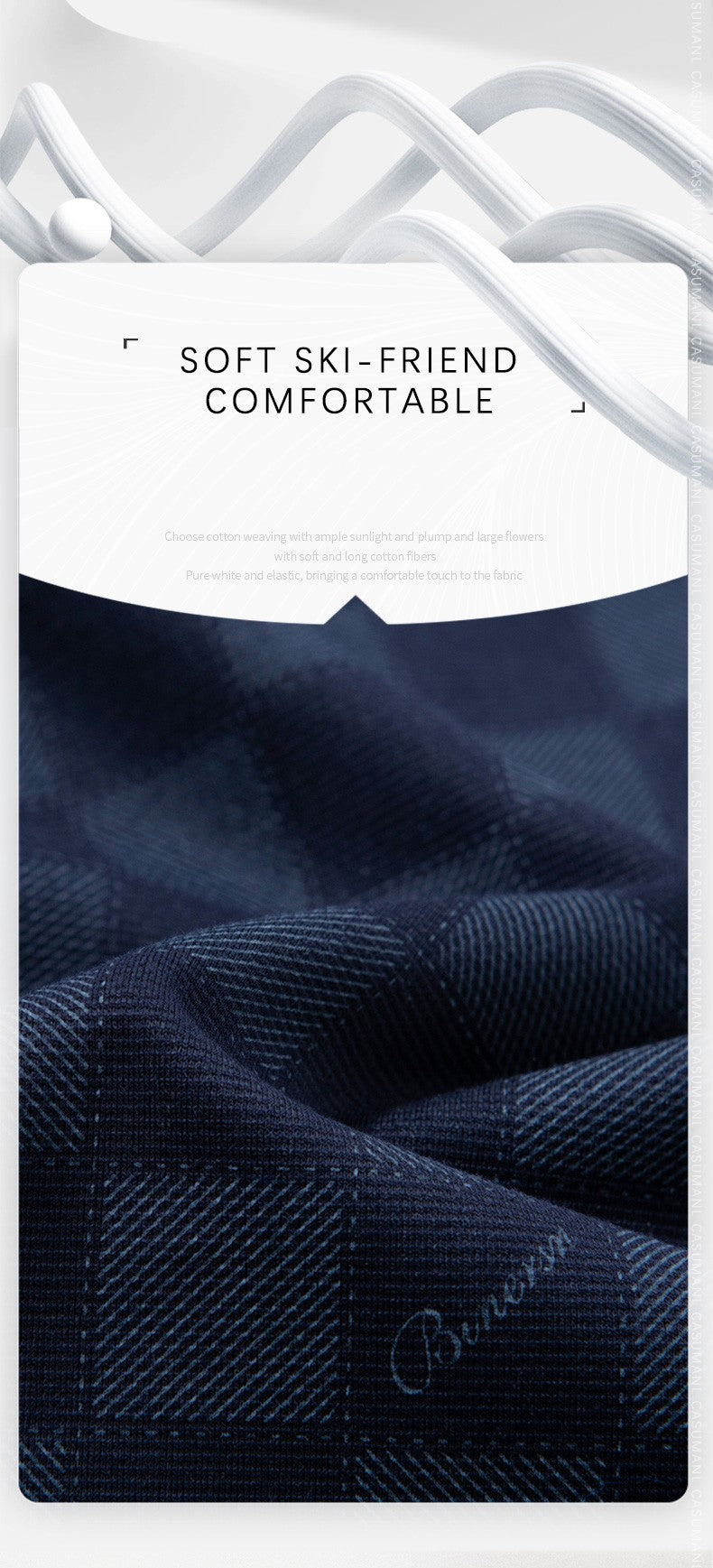 BROWON Polo Shirts for Man Autumn Business Slim Fit Long Sleeve T Shirt Men 2025 New Casual Loose Pullover Plaid Men Tops & Tees