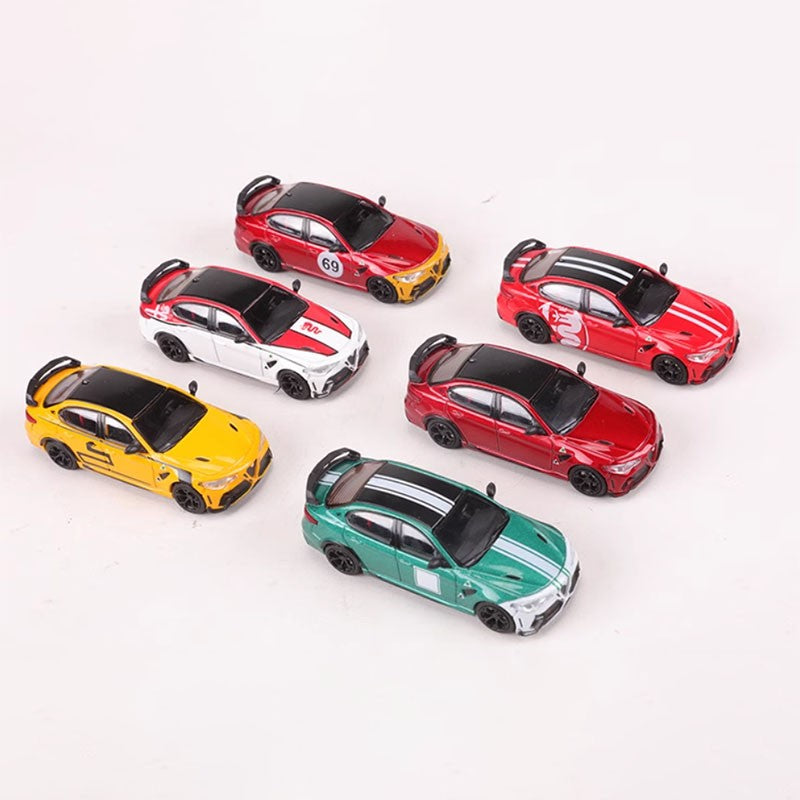 Diecast Original 1:64 Scale Alfa Romeo GTAm Miniature Simulation Alloy Car Model Collection Decoration Toy Gift Souvenir Display