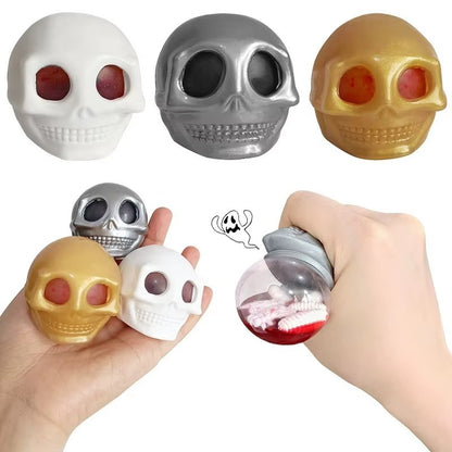 Halloween Horror Eyeball Squishy Toys - Soft Plastic Stress Balls, Novelty Fidget Gadgets, Perfect Party Favors, Gag Gifts