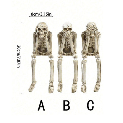 OPHIDIAN  Halloween resin figure-piece skeleton creative courtyard atmosphere decorative figure-piece