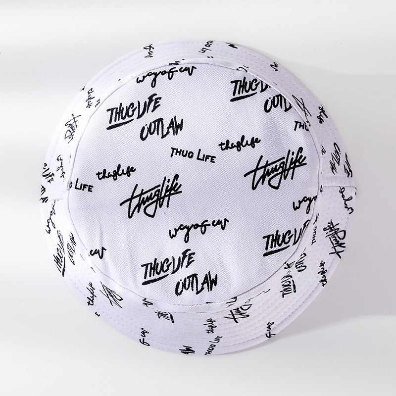 Bucket Hats For Men Women Korean Style Print Cap Panama Hat Sandbeach Sunhat Fishing Hat Fisherman Cap for Hip Hop Bob Gorro