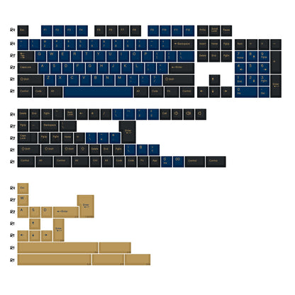 KBDiy GMK Jamon Keycap Red Retro PBT ISO Double Shot Cherry Profile Keycaps For MX Switches 60 Mechanical Keyboard Gamer Key Cap