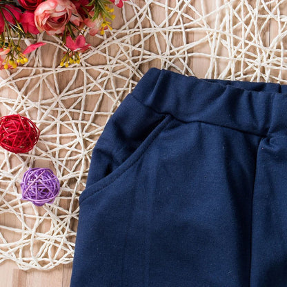 Casual Baby Children Pants Toddler Boys Girls Cute Big Mouth Monster Trousers Costumes Long Cototn Infant Cartoon Panty Clothes