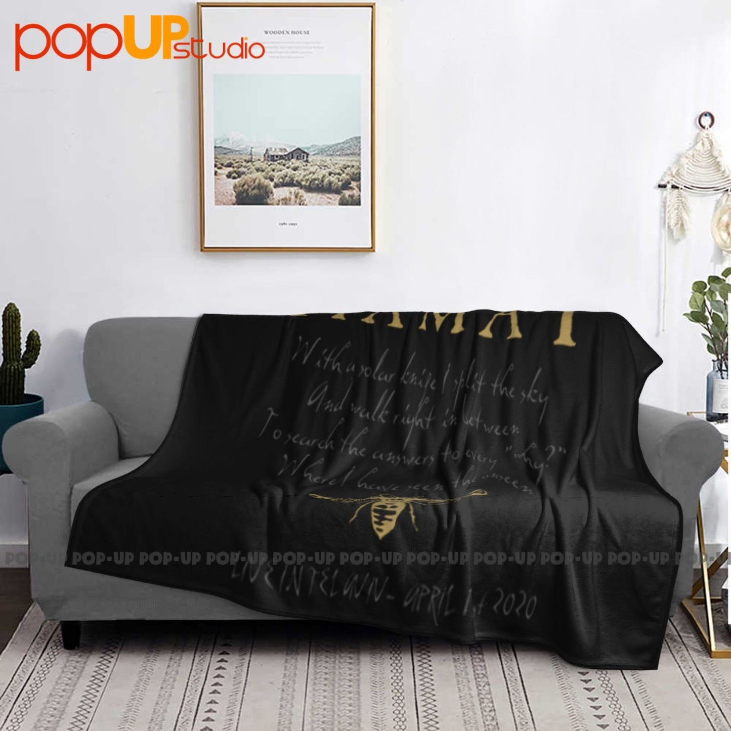 Tiamat Wildhoney Tel Aviv Show Ultra-Soft Blanket Quilt Winter Sofa Cover Bed Covers