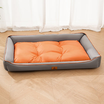 Cama de cachorro grande à prova d'água de tecido Oxford Cama de cachorro à prova d'água para cães pequenos/médios/grandes Cama de gato de inverno Tapete macio para animais de estimação para dormir