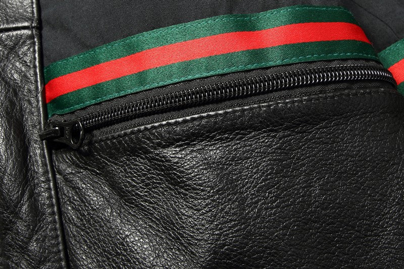 2025 Retro Style 100% Top Layer Cowhide Oversized Leather Jacket Color is made of Old Motorcycle Riding Clothes.