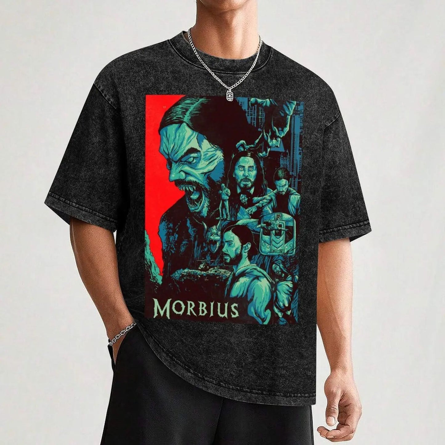 MORBIUS MOVIE BLACK T-Shirt Clothing Short sleeve tee hippie clothes boys whites plain t shirts men