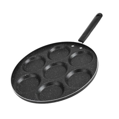 Frigideira Antiaderente Para Fritar Ovos 7 Buracos - Molde De Hambúrguer Para Cozinha Doméstica