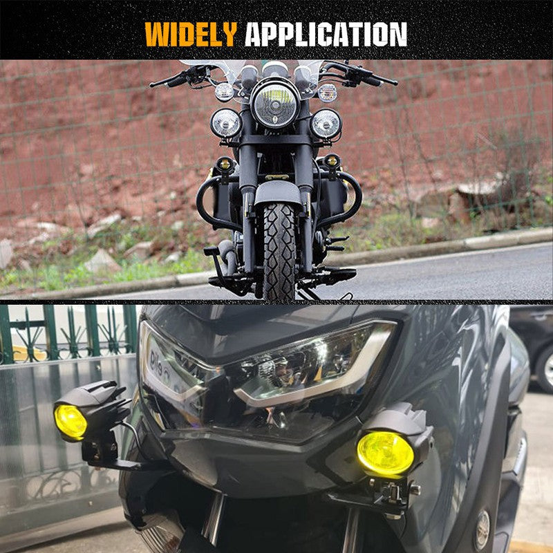 LED Motorcycle Spotlight Headlight Fog Lights Turn Signal DRL Off Road Driving Light Off Road For Truck 12V 24V Auxiliary Light