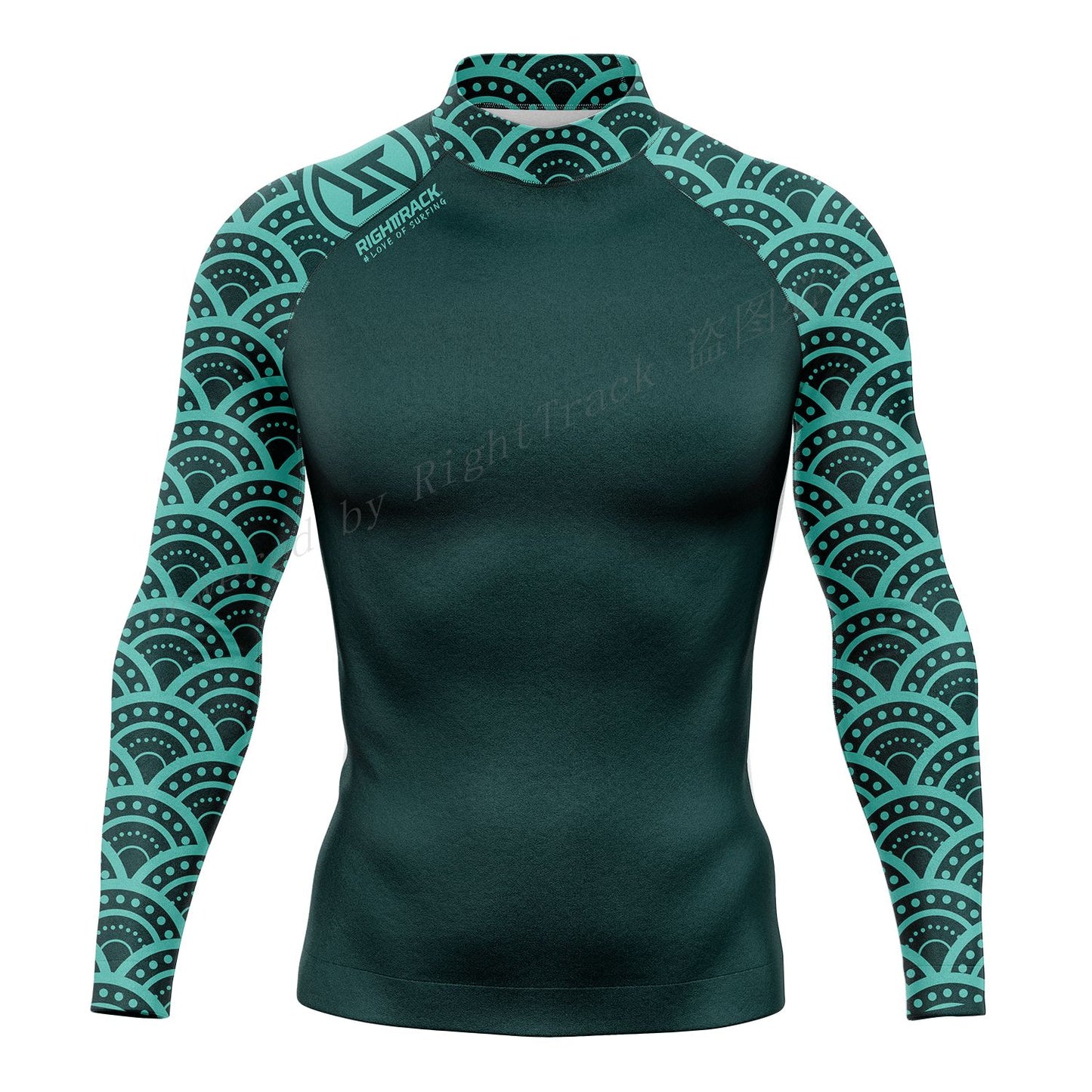 RT Rashguard Camouflage Long Sleeve Surfing Shirt UV Protection Swimwear UPF Summer Lycra Sunscreen Beachwear