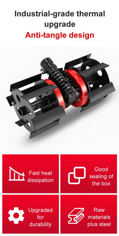 High Power Loose Wheel Multifunctional Lawn Mower Accessory Weed Removal Special Grass Trimmer Blades Wheel for Gardening Farmin