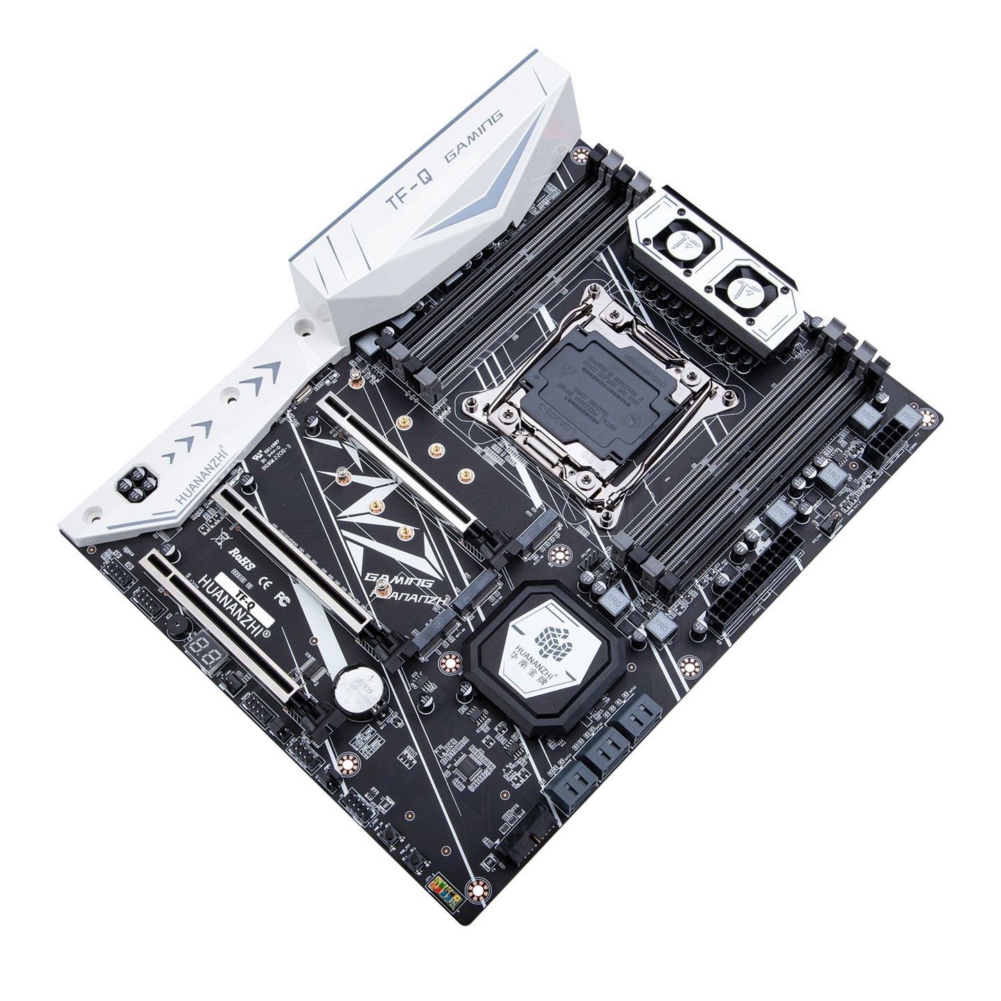 Placa-mãe HUANANZHI X99 TF Q LGA 2011-3 XEON X99 ATX Intel XEON E5 LGA 2011-3 Todas as Séries compatível com memória DDR3 DDR4 RECC NON-ECC