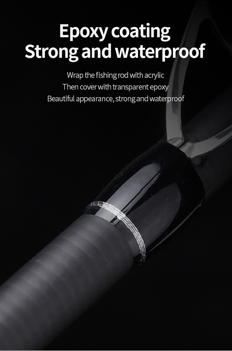 Vara de Pesca LINNHUE TS Fuji Guide Lure Rod 1.68-2.7m 2/3 Seções Fibra de Carbono Leve Vara de Spinning Vara de Baitcasting Haste de Presente Capa de Vara