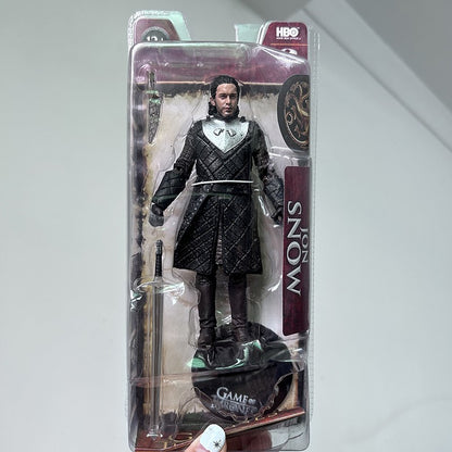 Jon Snow Night King Daenerys Targaryen Frost Wyrm Viserion Black Ice Dragon Rhaegal Action Figure Model Toys Desktop Decoration