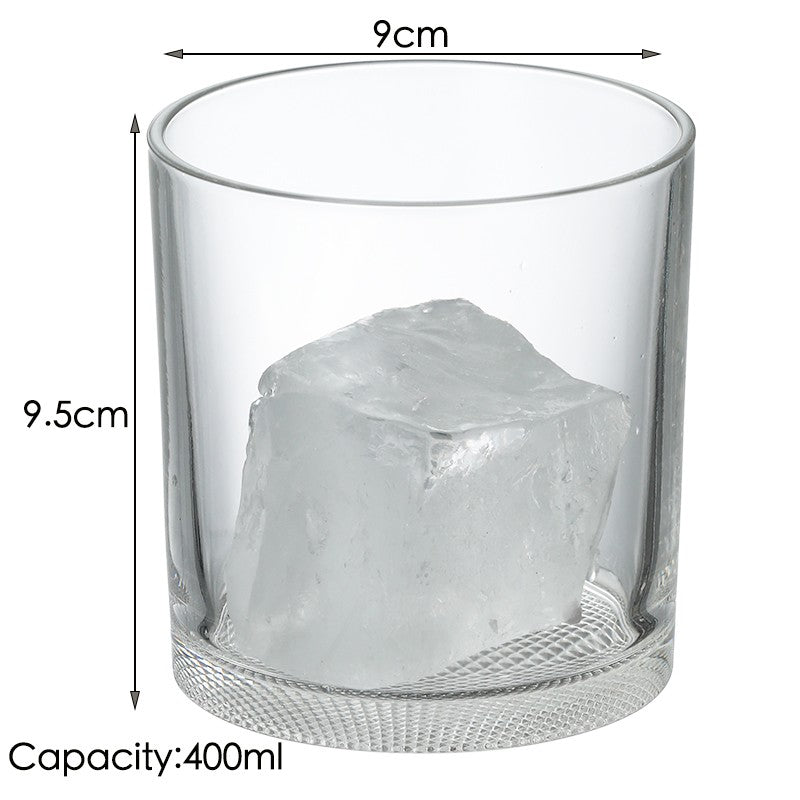 1 Copo de Uísque, Copos Tumbler para Whisky On the Rocks, Vidraria para Coquetéis, Scotch, Bourbon, Gin, Vodca, Conhaque
