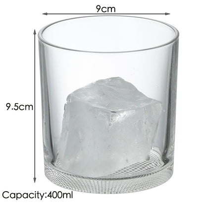 1 Copo de Uísque, Copos Tumbler para Whisky On the Rocks, Vidraria para Coquetéis, Scotch, Bourbon, Gin, Vodca, Conhaque