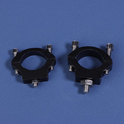 Suporte e Braçadeira para Para-choque – Ajustável para Farol de LED, Farol Auxiliar e Faróis de Milha de Motocicleta