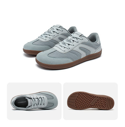 Tênis Unissex HOBIBEAR Barefoot Feminino Masculino Bico Largo Minimalista Zero Drop Antiderrapante Cadarço Casual
