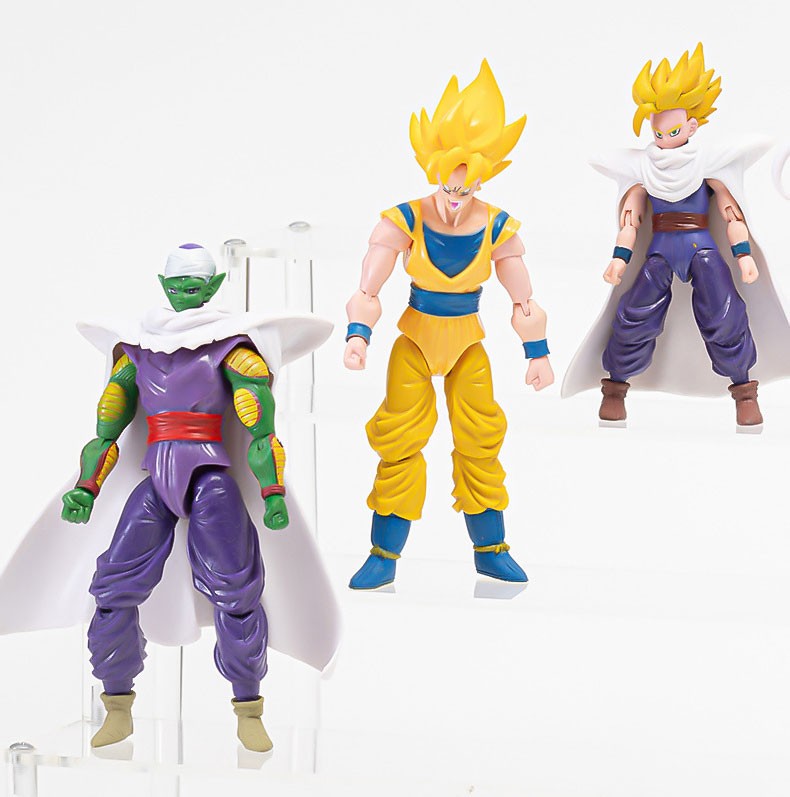 12-18CM Anime Dragon Ball Z Super Saiyan Son Goku Broly Vegeta Anime Action Figure Model Gifts Collectible Figurines for Kids