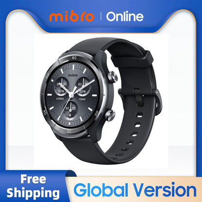 Mibro A3 Smartwatch Posicionamento GPS Chamada Bluetooth Design Super Leve Tela de 1.39'' Monitor de Saúde Relógio Esportivo Para Homens Mulheres