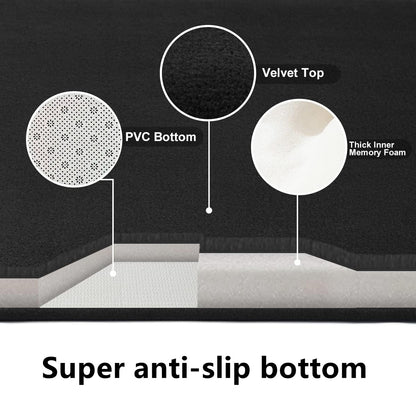 Super Absorbent Bathroom Floor Mat Anti Slip Bathroom Mat Soft Bath Mat Door Mat Floor Mat Bedroom Carpet Kitchen Carpet
