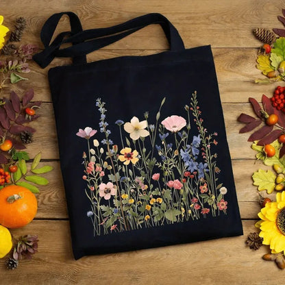 Book Canvas Tote Bag for Women Shoulder Bags Aesthetic Graphic Eco Shopping Bag Grocery Reusable Bags Women Gift