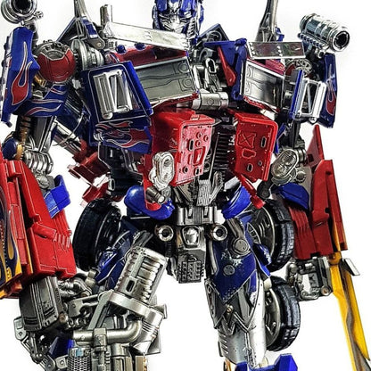 [EM ESTOQUE] WEIJIANG MPM04 OP Comandante Masterpiece Transformação Optimus Primal Action Figure Brinquedo Modelo de Filme MPM KO Deformação