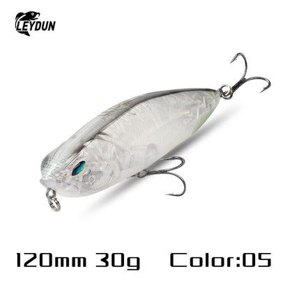 Iscas Artificiais Flutuantes LEYDUN Z-Claw Tipo Lápis 86mm 100mm 120mm Iscas Rígidas Topwater Stickbait de Superfície Boa Ação Wobblers para Robalos