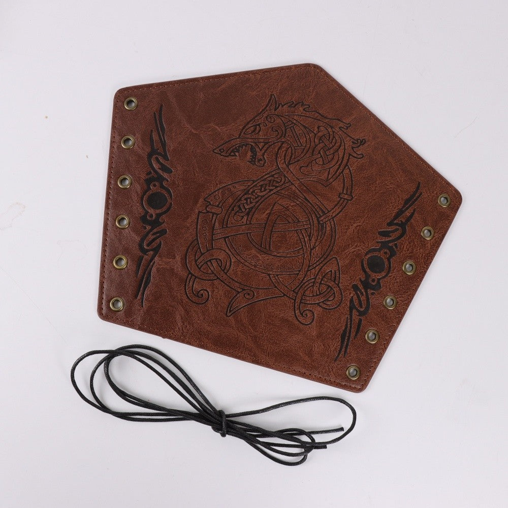 1/2PCS Adjustable Buckles Bracers Cosplay Gauntlets Historical Reenactment Gears For Medieval Reenactment