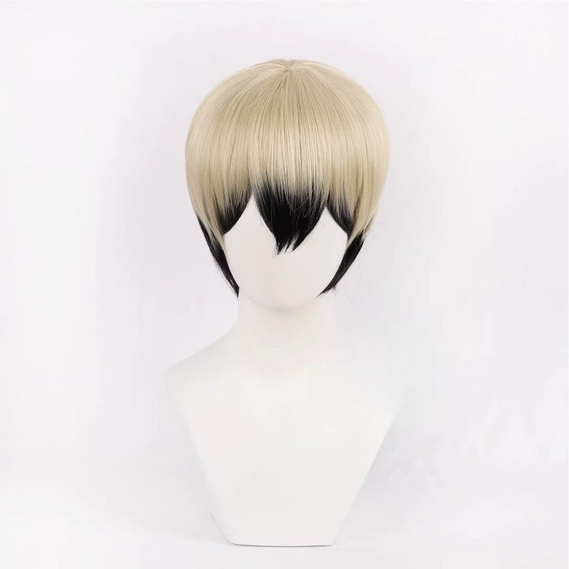 Anime Zenin Naoya Cosplay Costume Wig Earrings Jujutsu The Culling Game Uniform Halloween Carnival Party Role Playing Outfit