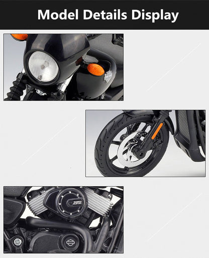 Maisto 1:12 Harley 2015 Street 750 Liga Moto Modelo Diecast Metal Brinquedo Corrida Moto Modelo Simulação Coleção Presente Infantil