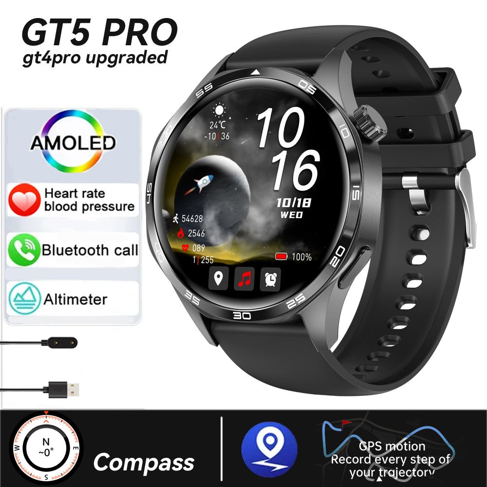 Xiaomi 2025 New GPS NFC Smart Watch Men 360*360 AMOLED Screen Heart rate Bluetooth Call IP67 Waterproof Man Smartwatch