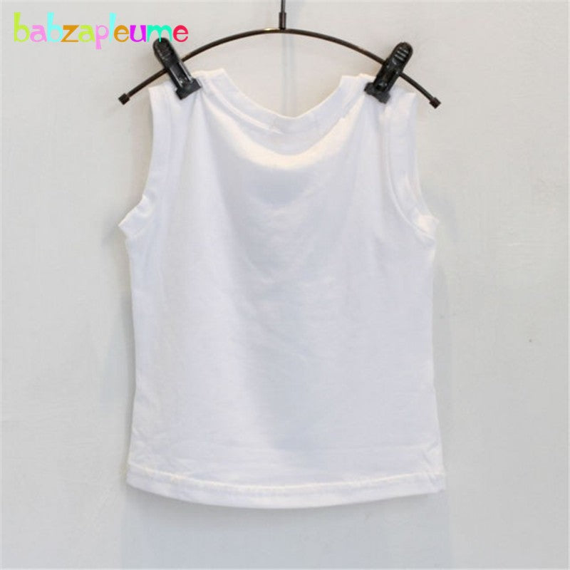 Summer Baby Girls Clothes Toddler Clothing Vest+Shorts 2PCS set Children Girls Costume 0-7Year Infant Outfits kidswear BC1152