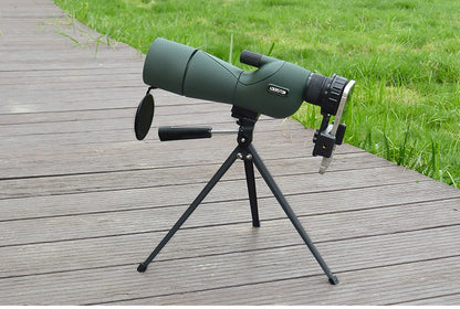 Luneta Terrestre com Zoom 25-75x60 Lente ED Poderoso Monocular Prisma Bak4 para Acampamento ao Ar Livre Observação de Pássaros Tiro Esportivo