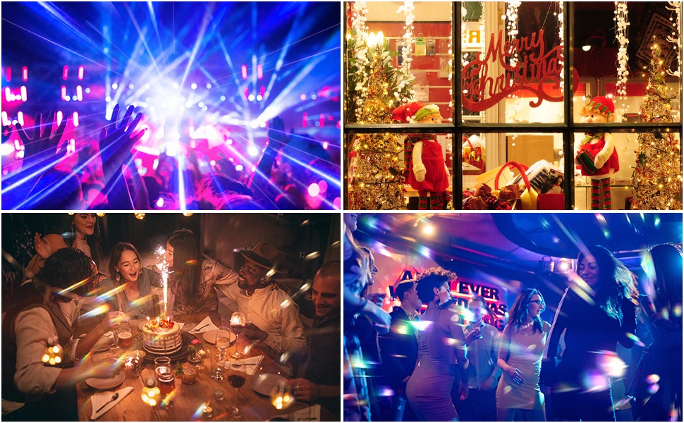 U`King 2Pcs/Set 60W RGBW LED Par Lights Combination Bracket Light DMX512 Stage Light For DJ Disco Concert Wedding Birthday Party