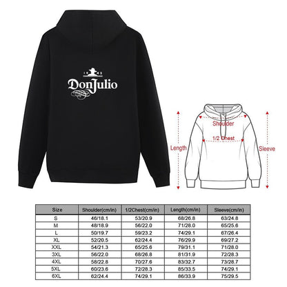 Don Julio 1942 White Logo Hoodie mens designer clothes korean style clothes men's sweat-shirt set anime clothes hoodie graphic
