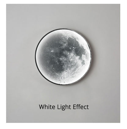 Moon Wall Lamp Living Room Background Wall Ceiling Lamp Art Bedroom Ceiling Lamp Imitating the Moon Surface Decorative Lamp