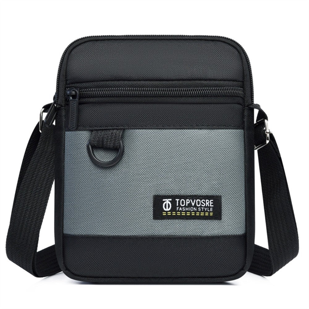 New Oxford Cloth Men Shoulder Bag Waterproof Large Capacity Crossbody Bag Comfortable Portable Messenger Bag Outdoor