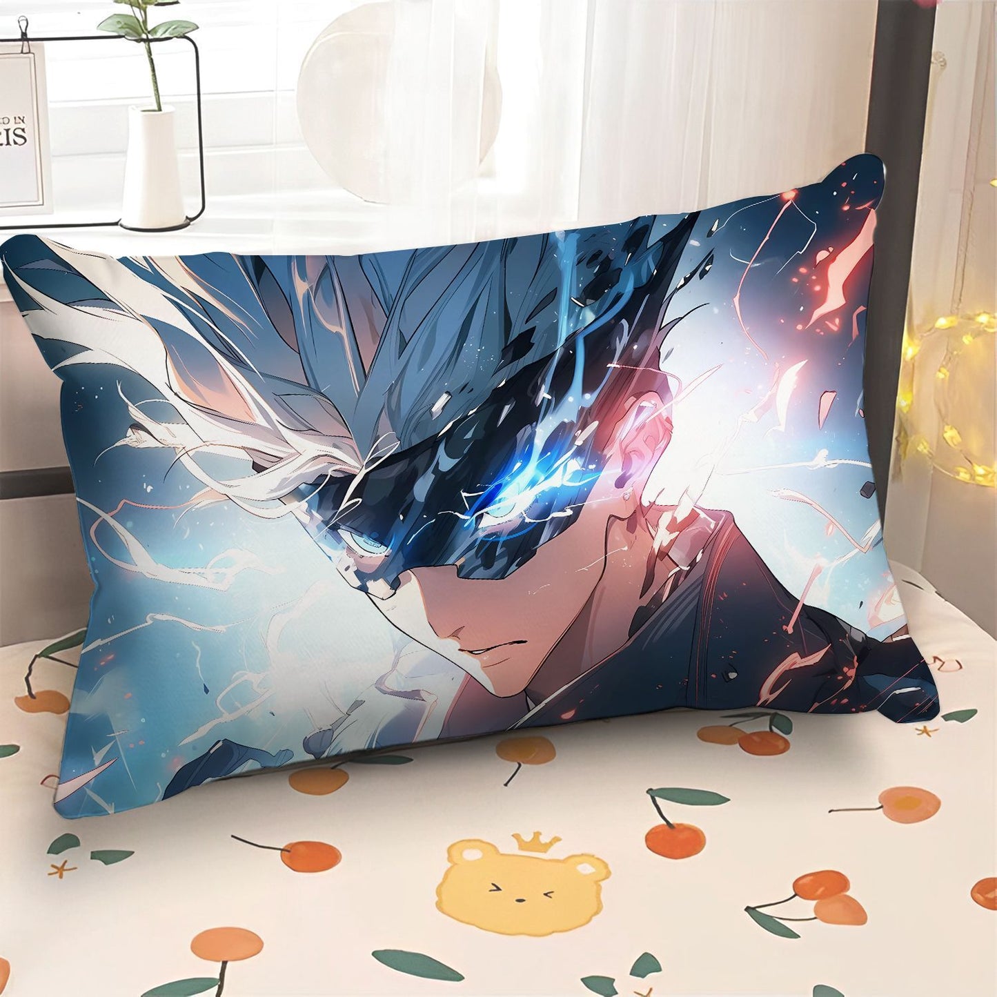 Jujutsu Kaisen peripheral pillow double side pillowcase Cartoon anime Itadori Yuji bedroom bed pillow Gojo Satoru soft pillow