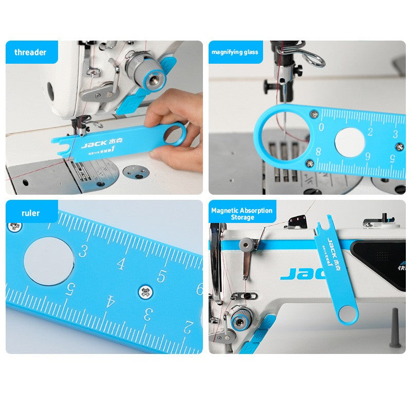 Jack Anti-prick Wire Threading Device Piercer Magnetic Absorption Nano One-second Threading Scale Feature Sewing Accessories