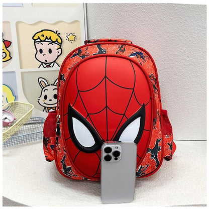 Mochila Infantil Escolar Homem-Aranha da Marvel, Bonita, Leve, Ergonômica, para Meninos e Meninas do Jardim de Infância