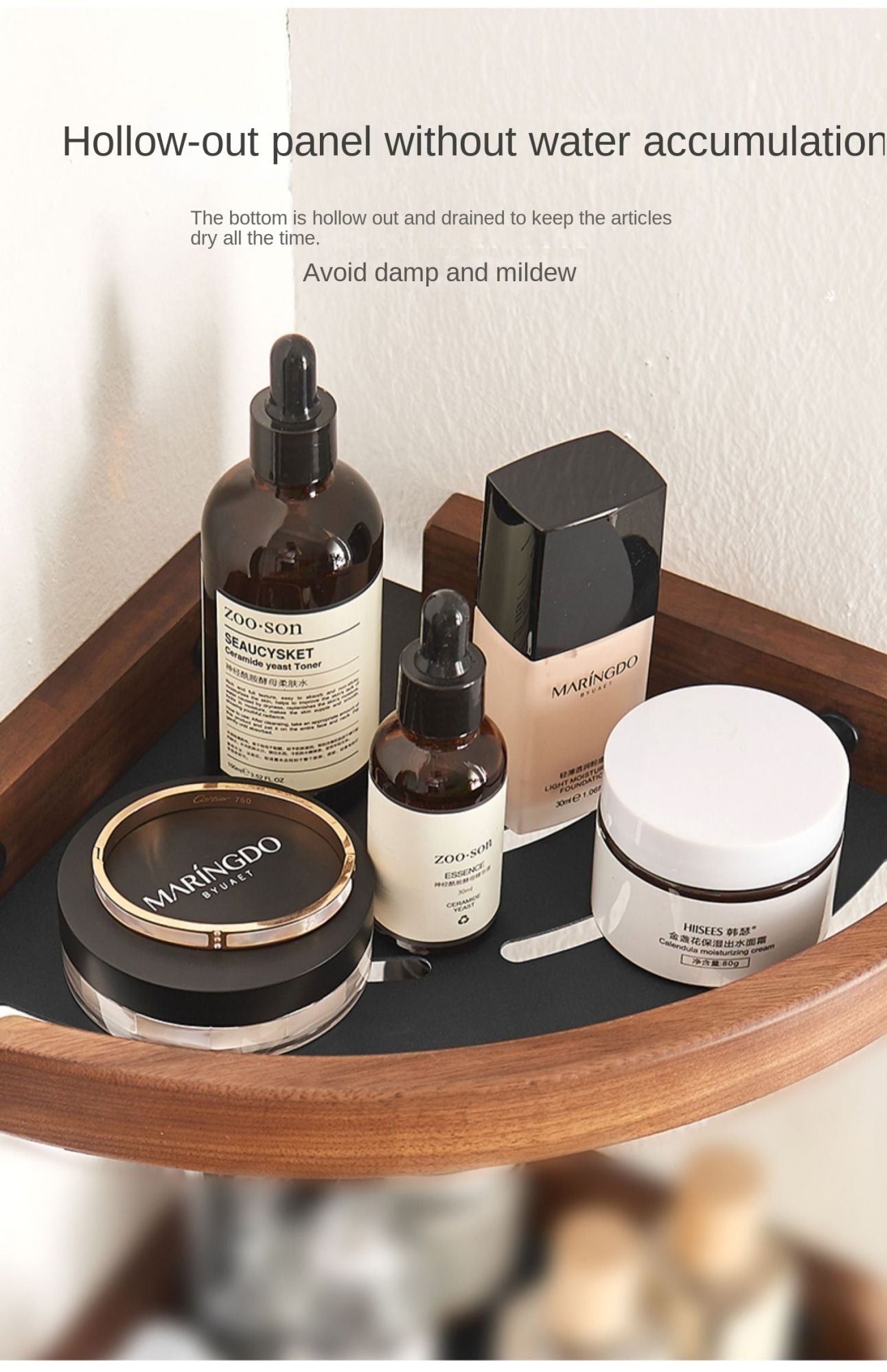 bathroom shelves wall mounted toilet and bathroom storage solid wood non perforated triangular frame wall corner rack