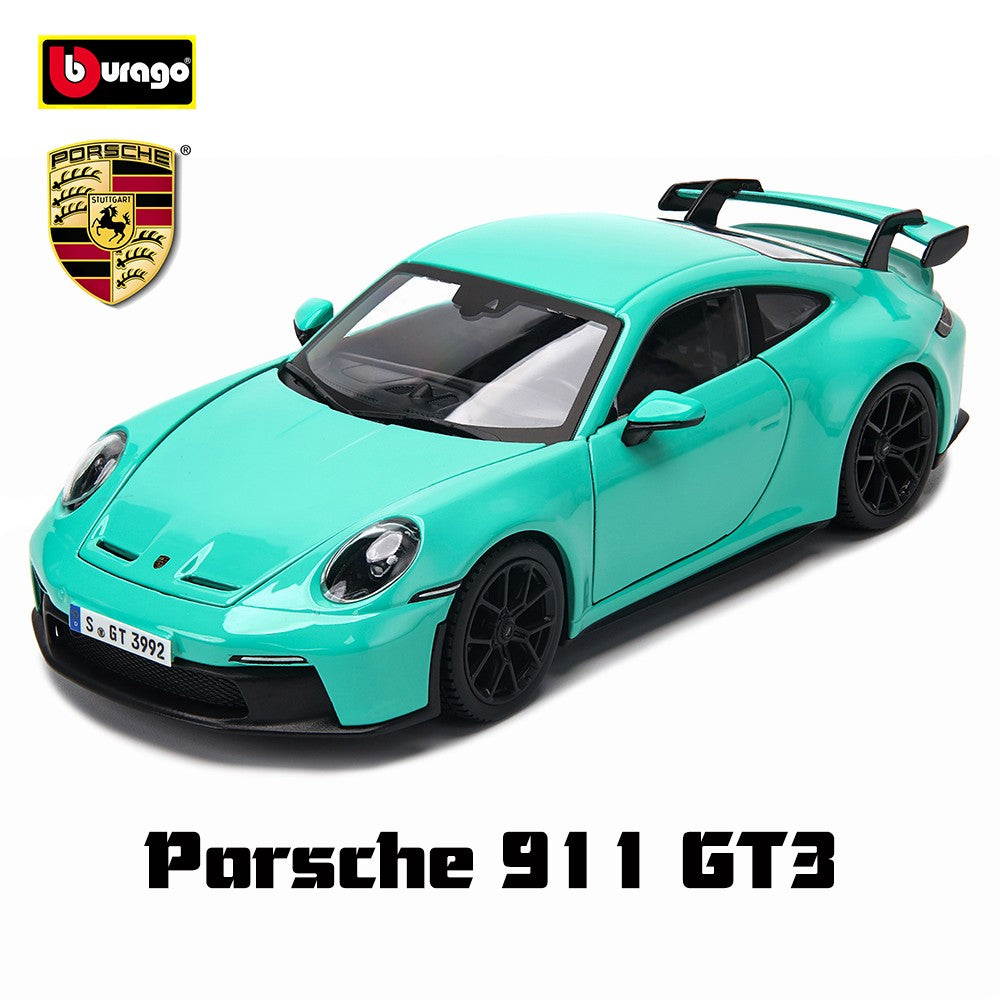 Bburago 1:24 Porsche 963 24 alloy racing car Alloy Luxury Diecast Car Model Toy Collection Gift Multiple styles to choose from