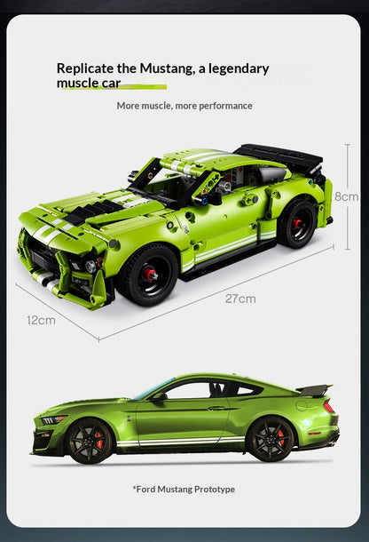 LEGO Building Blocks Mechanical Series 42138 Ford Mustang Splicing Block Toy Children's Toy Gift