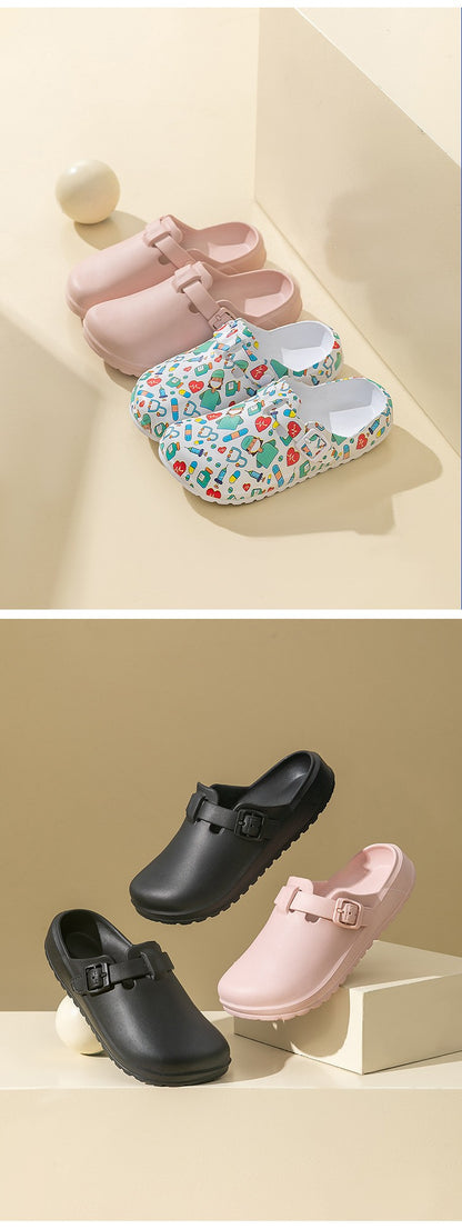 Surgical shoes for men and women breathable specialized protective clogs for doctors nurses and laboratory use sandals