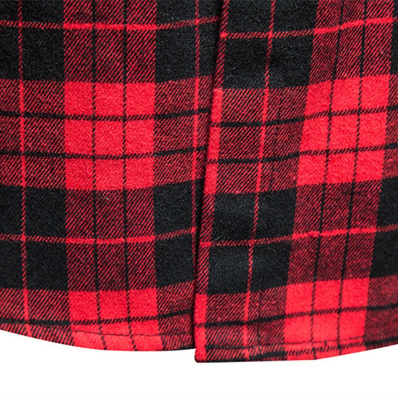 Men's Casual Flannel Plaid Sleeveless Shirt New Double Pocket Cowboy Button Down Shirts Men Cotton Plus Size Vest Checkered Top