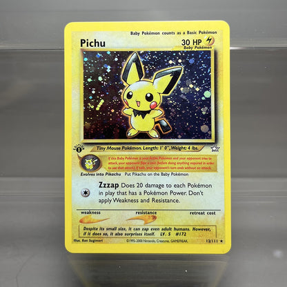 Cartas PROXY PKM Gym-Challenge/Neo-Genesis Lugia Typhlosion Rocket's Mewtwo PTCG Foil Game Collection Cards Game Toys